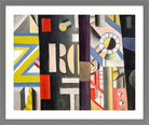 Fernand Léger, La Gare — light grey frame