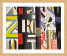 Fernand Léger, La Gare — oak frame