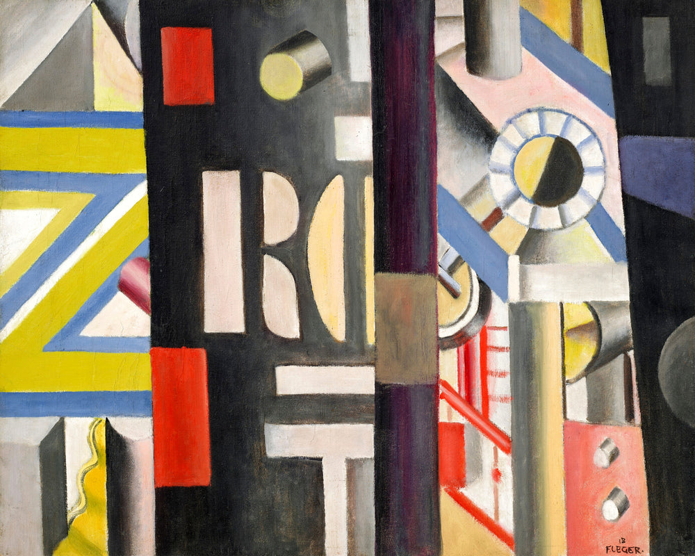 Fernand Léger, La Gare — unframed