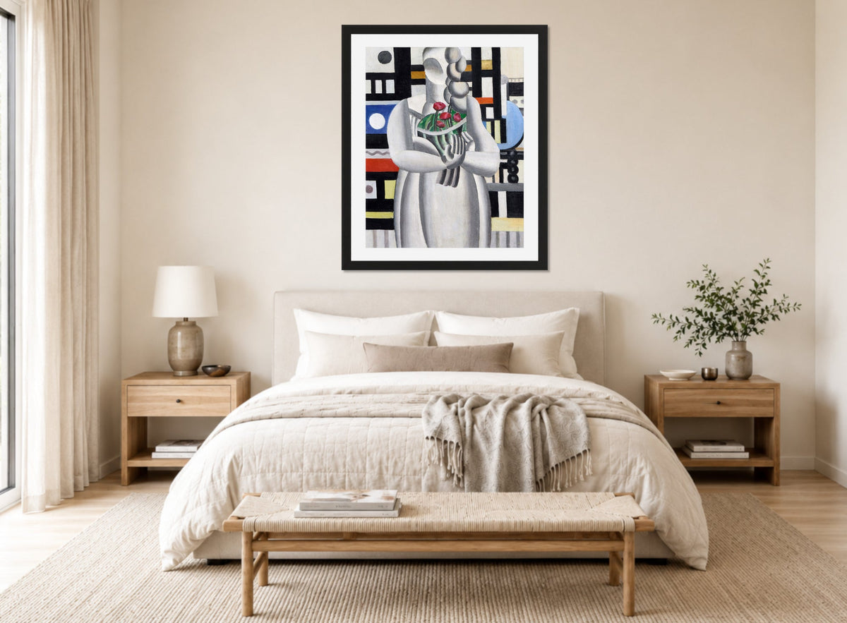 Fernand Léger, La Jeune fille au bouquet — bedroom