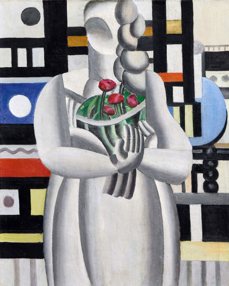 Fernand Léger, La Jeune fille au bouquet — unframed