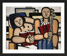Fernand Léger, La Lecture — black frame