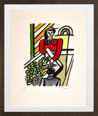 Fernand Léger, La Marchande des quatre-saisons — brown frame