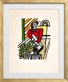 Fernand Léger, La Marchande des quatre-saisons — gold frame