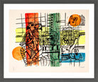 Fernand Léger, La Marchande d’oiseaux — dark grey frame