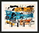 Fernand Léger, La Piscine — black frame