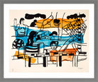 Fernand Léger, La Piscine — light grey frame