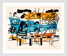 Fernand Léger, La Piscine — white frame