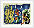 Fernand Léger, La plante jaune — white frame