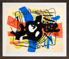 Fernand Léger, La racine noire — brown frame