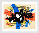 Fernand Léger, La racine noire — white frame