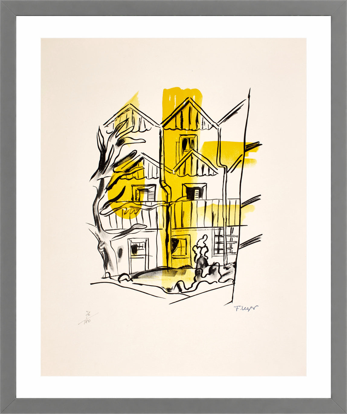 Fernand Léger, La Ruche — light grey frame