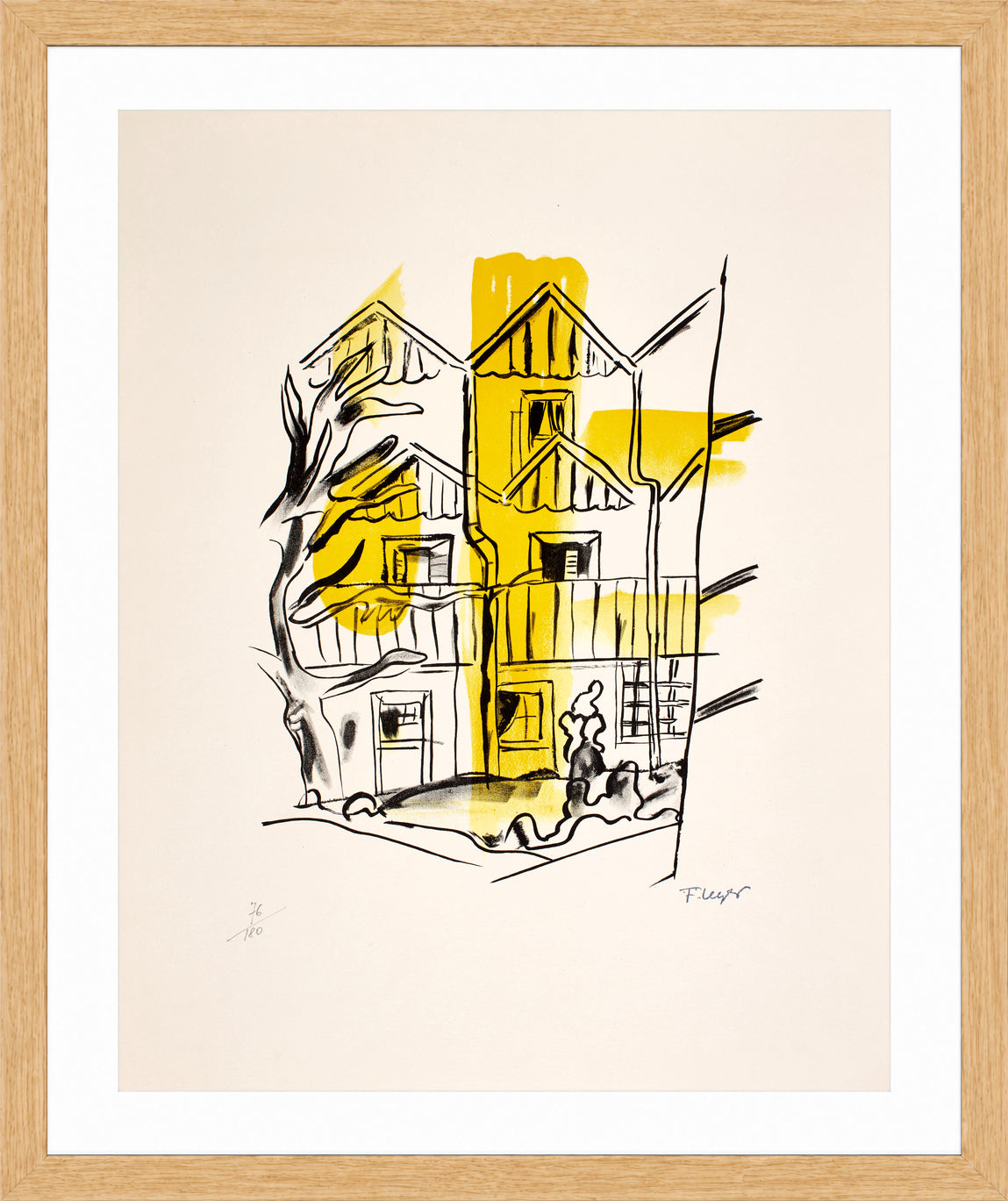 Fernand Léger, La Ruche — oak frame