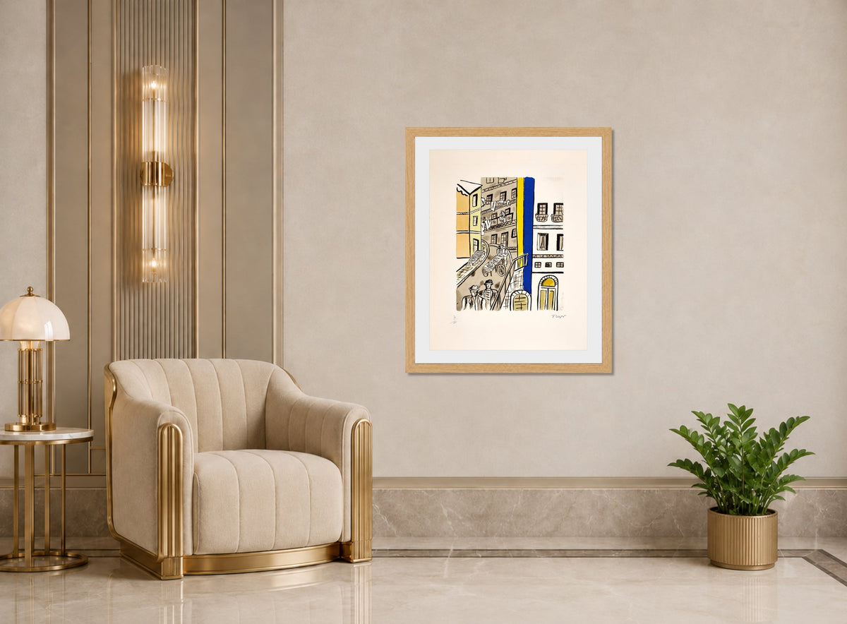 Fernand Léger, La rue — art deco roomset