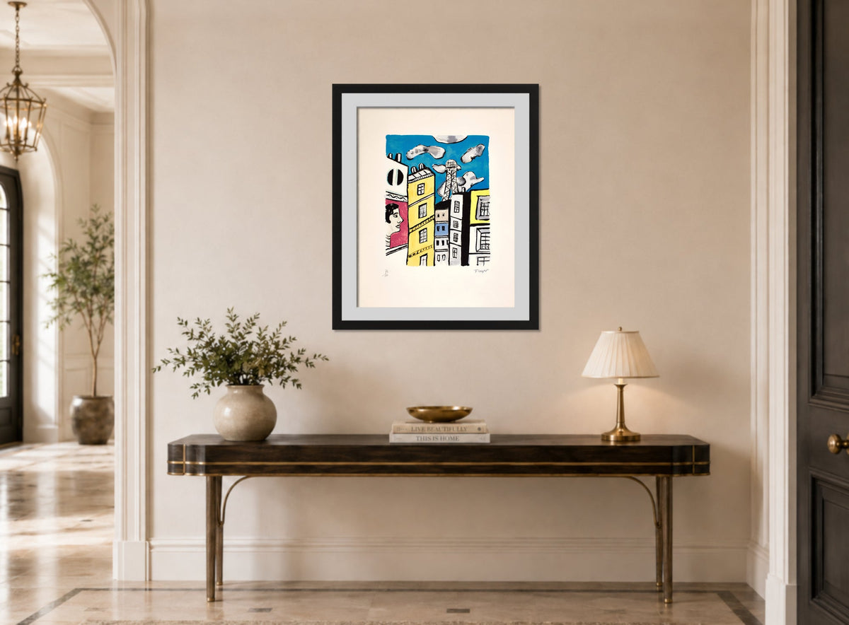 Fernand Léger, La Tour Eiffel — hallway