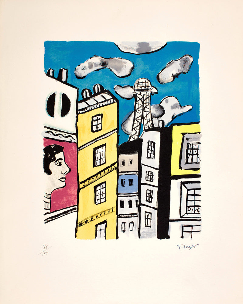 Fernand Léger, La Tour Eiffel — unframed