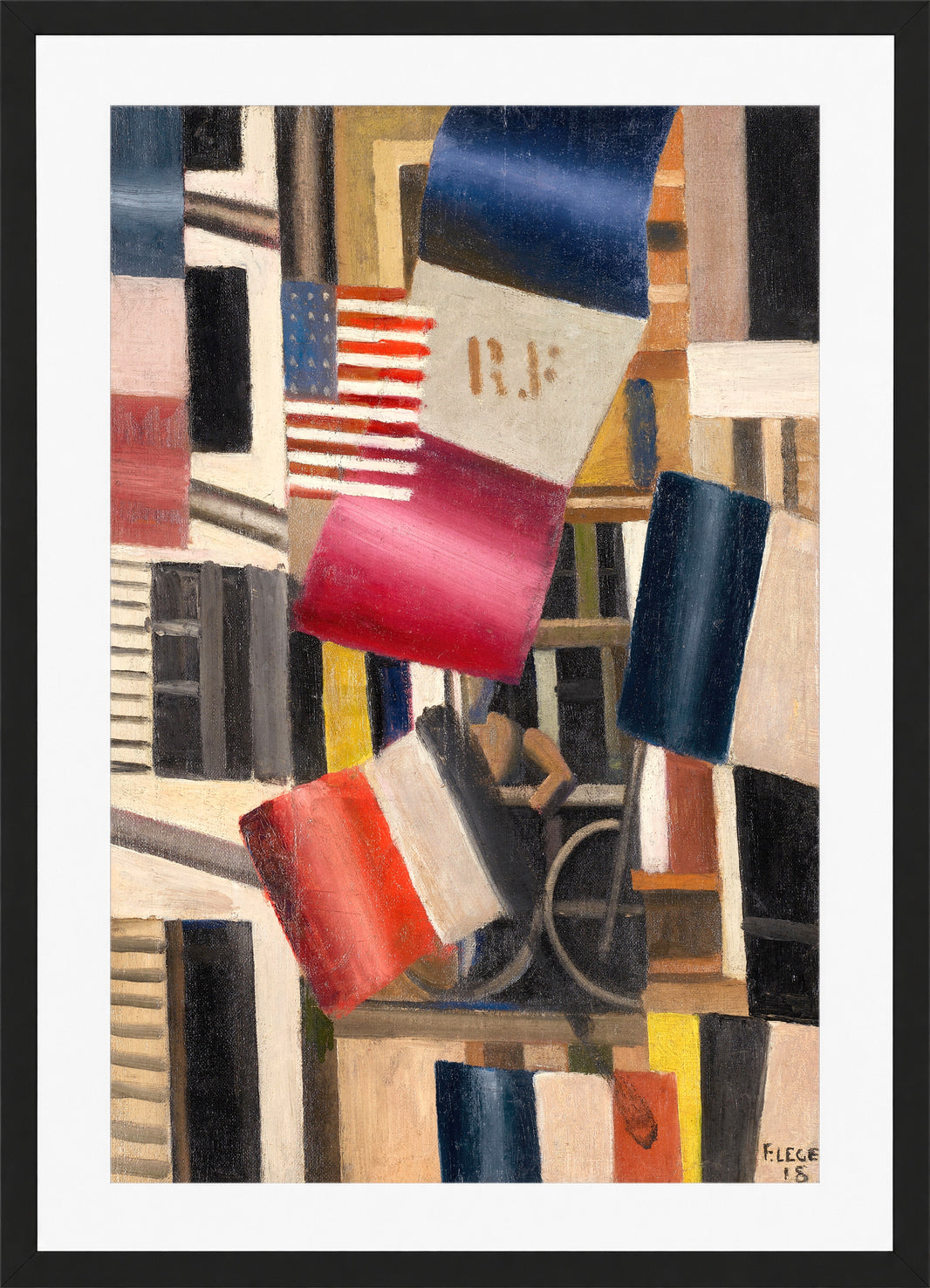 Fernand Léger, L’Armistice — black frame