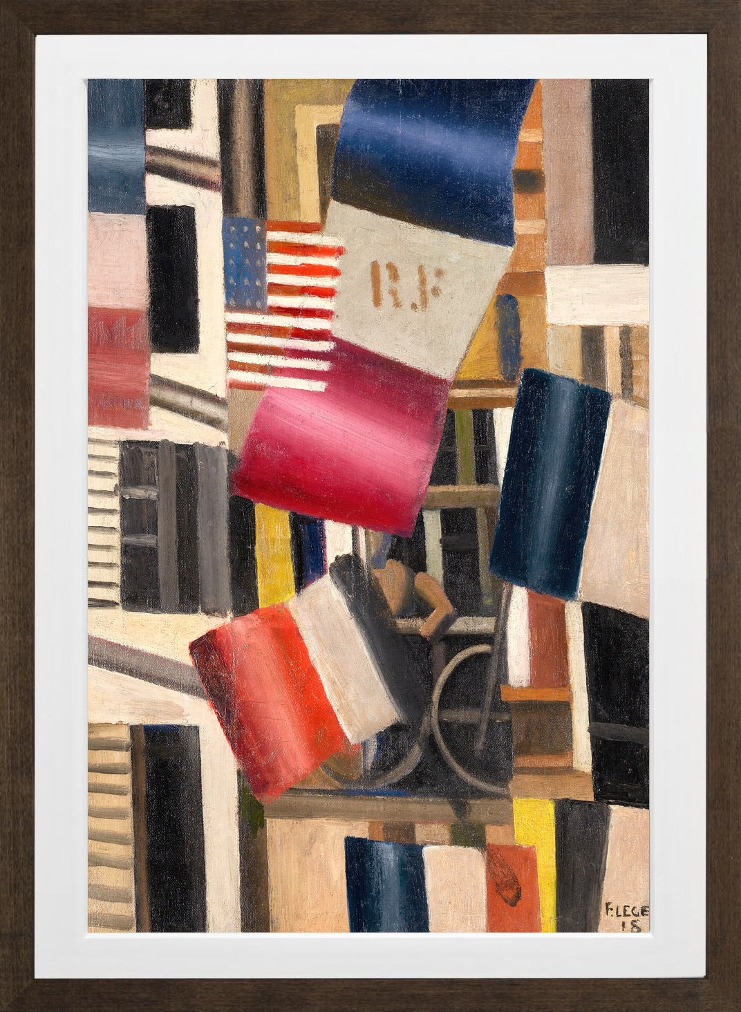 Fernand Léger, L’Armistice — brown frame