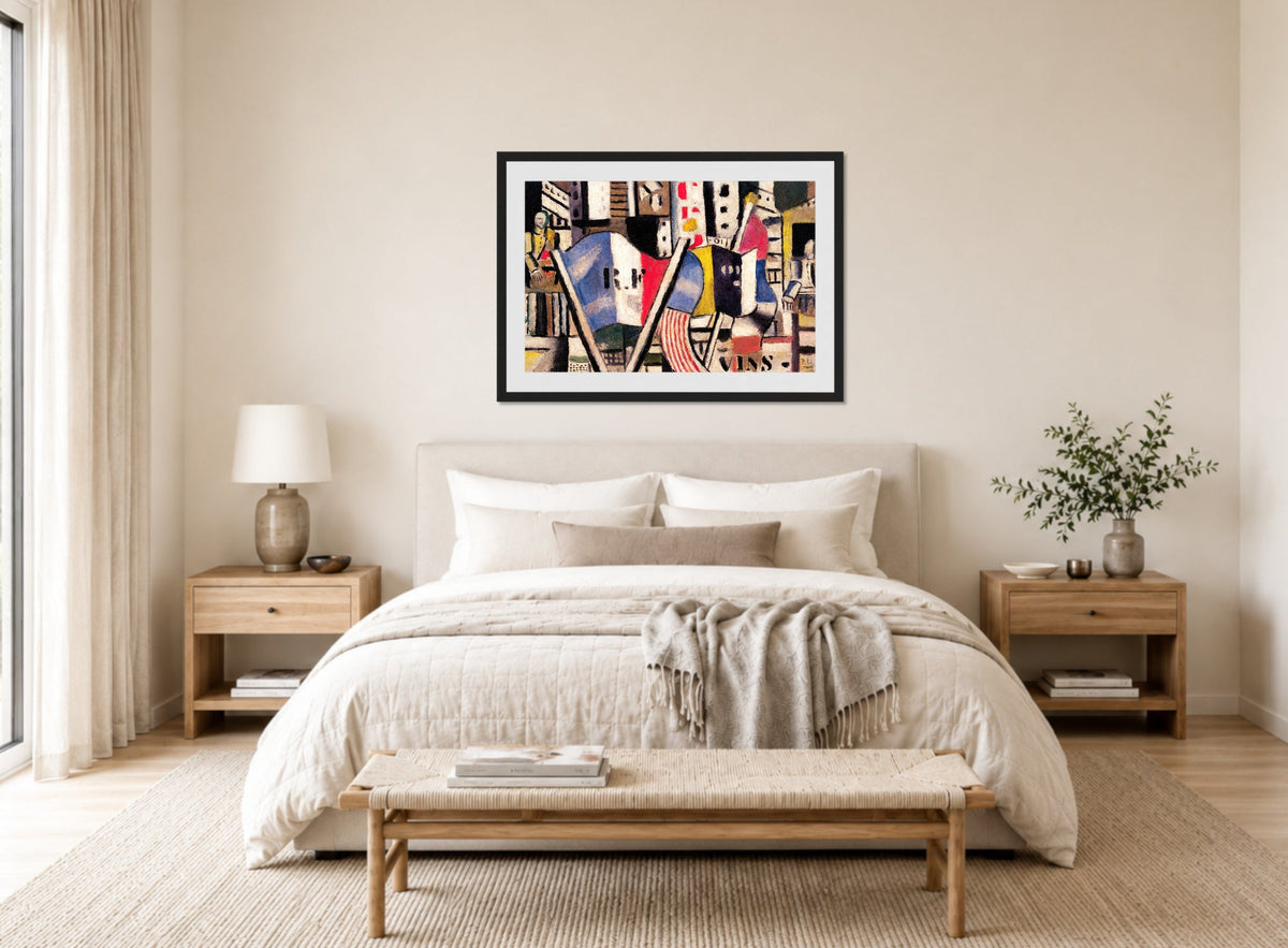 Fernand Léger, Le 14 juillet 1918 à Vernon — bedroom