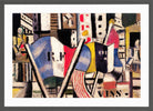 Fernand Léger, Le 14 juillet 1918 à Vernon — dark grey frame