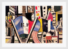 Fernand Léger, Le 14 juillet 1918 à Vernon — white frame
