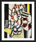 Fernand Léger, Le Blessé — black frame