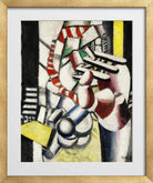 Fernand Léger, Le Blessé — gold frame