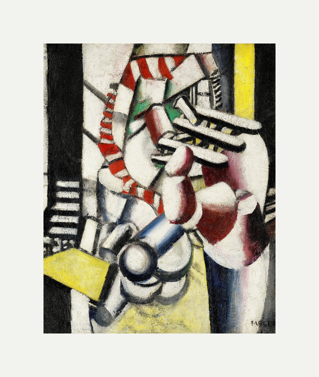 Fernand Léger, Le Blessé — rolled canvas