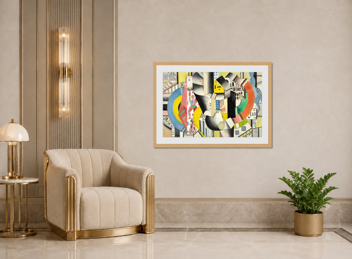 Fernand Léger, Le Cirque Médrano — art deco roomset