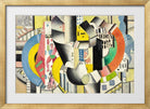 Fernand Léger, Le Cirque Médrano — gold frame