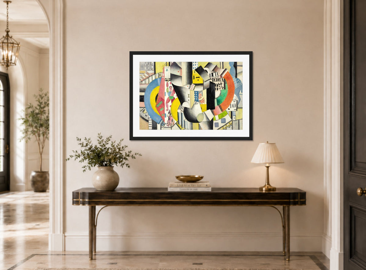 Fernand Léger, Le Cirque Médrano — hallway