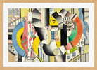 Fernand Léger, Le Cirque Médrano — oak frame