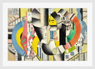 Fernand Léger, Le Cirque Médrano — white frame
