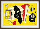 Fernand Léger, Le coquillage — brown frame