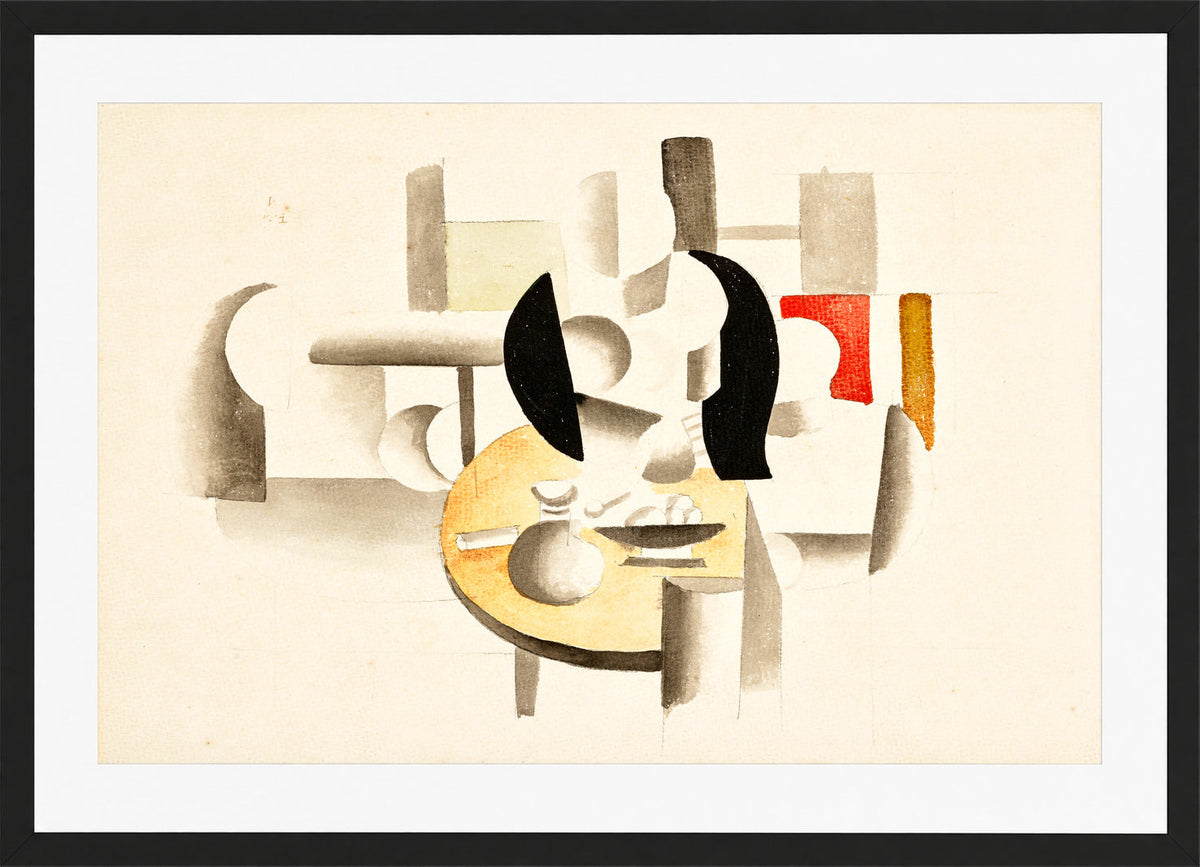 Fernand Léger, Le Déjeuner — black frame