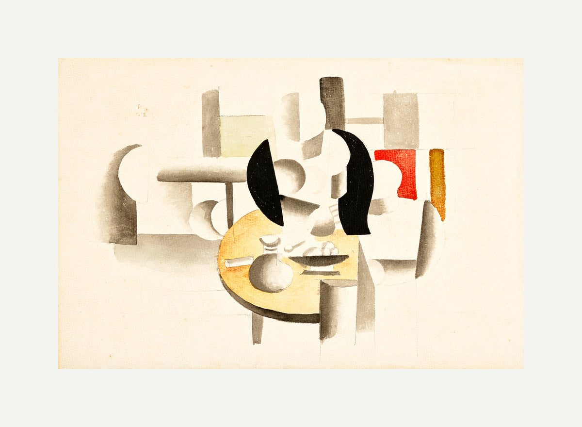 Fernand Léger, Le Déjeuner — rolled canvas