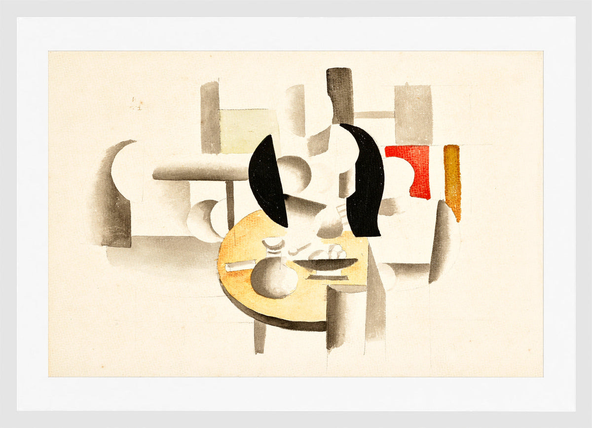 Fernand Léger, Le Déjeuner — white frame