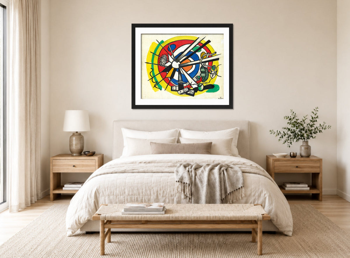 Fernand Léger, Le Disque polychrome — bedroom