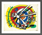 Fernand Léger, Le Disque polychrome — dark grey frame