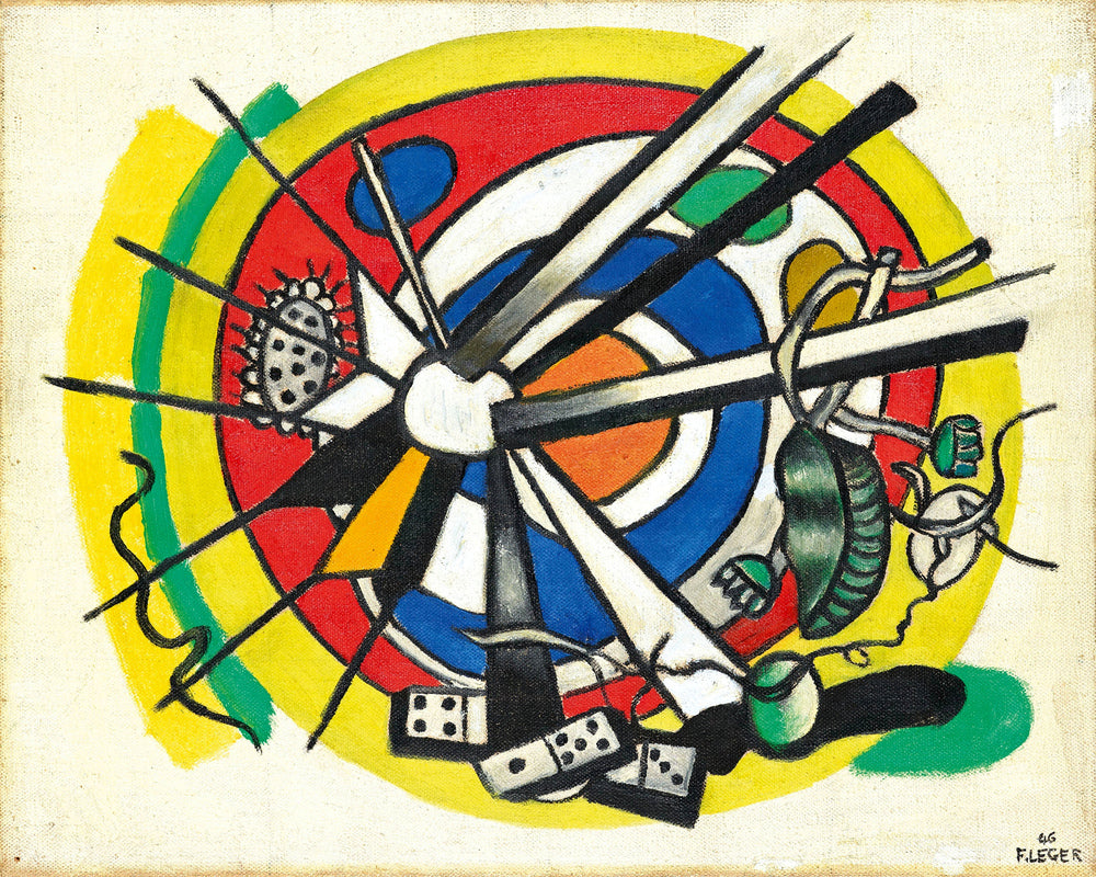 Fernand Léger, Le Disque polychrome — unframed