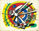 Fernand Léger, Le Disque polychrome — unframed