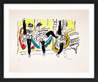 Fernand Léger, Le French Cancan — black frame
