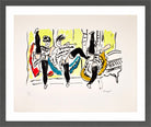Fernand Léger, Le French Cancan — dark grey frame