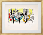 Fernand Léger, Le French Cancan — gold frame