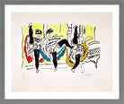 Fernand Léger, Le French Cancan — light grey frame