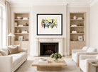 Fernand Léger, Le French Cancan — living room roomset