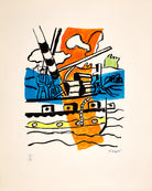Fernand Léger, Le Remorqueur — unframed