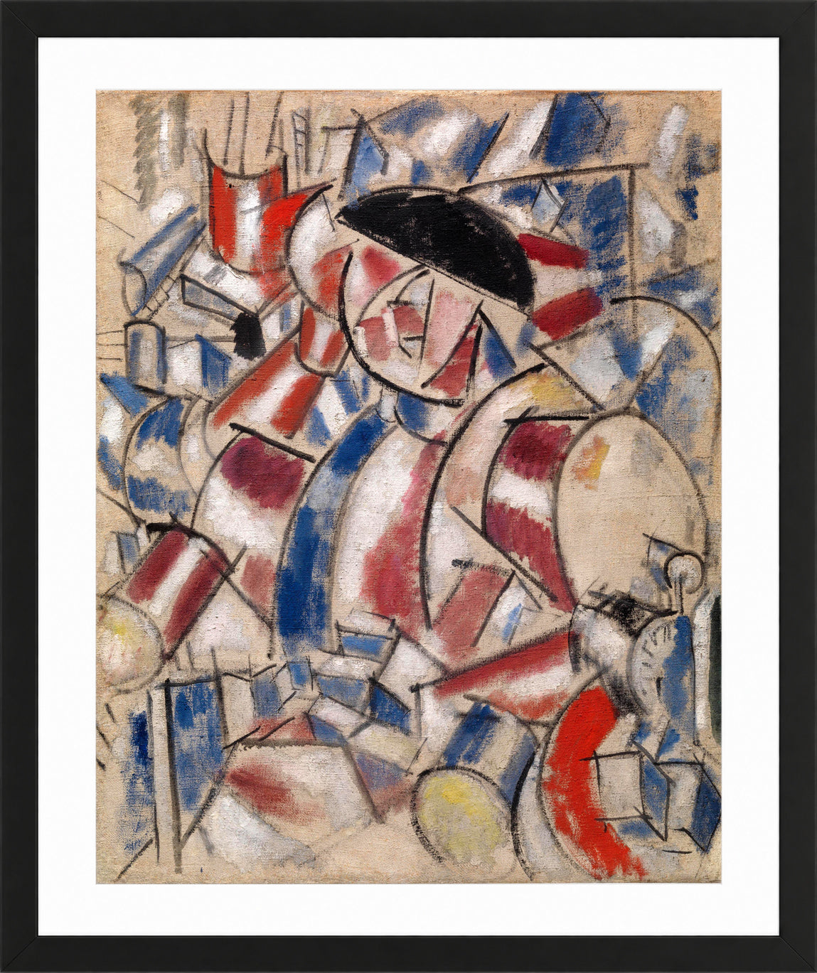 Fernand Léger, Le Réveille-matin — black frame