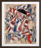 Fernand Léger, Le Réveille-matin — brown frame