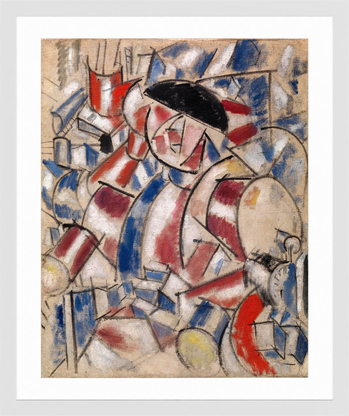 Fernand Léger, Le Réveille-matin — white frame